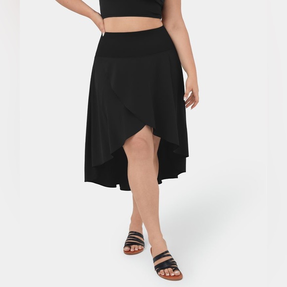 HALARA Skirts Halara Breezeful High Waisted Asymmetric Ruffle High
